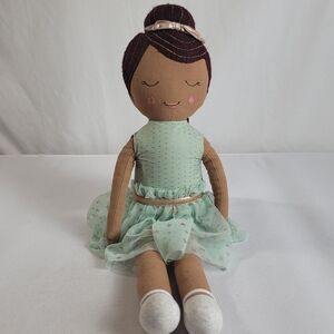 Target Pillowfort Plush 21” Ballerina Dress Plush Doll Pillow Stuffed Toy